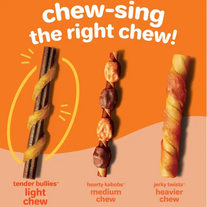 Hartz Oinkies Real Meaty Chews Tender Bullies 9.5 oz.