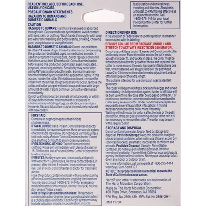 Hartz Ultraguard Pro Flea and Tick Collar for Cats and Kittens 1 collar