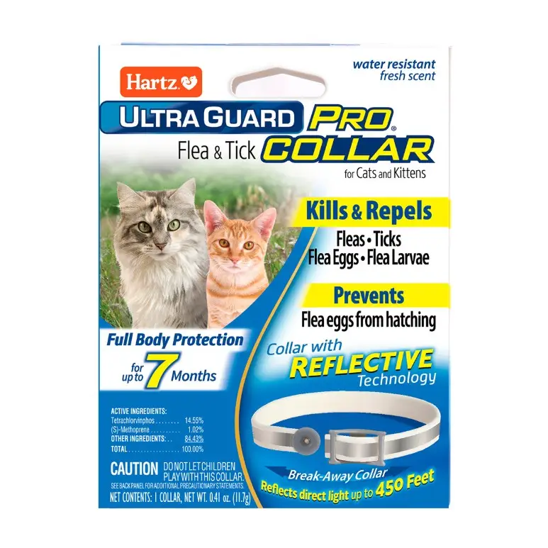 Hartz Ultraguard Pro Flea and Tick Collar for Cats and Kittens 1 collar