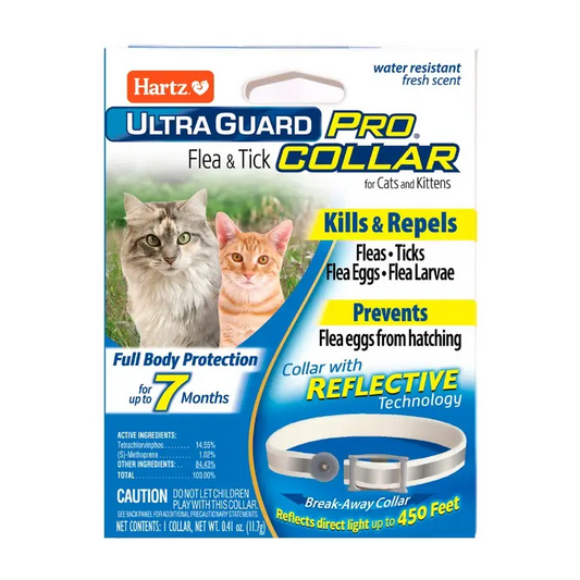 Hartz Ultraguard Pro Flea and Tick Collar for Cats and Kittens 1 collar