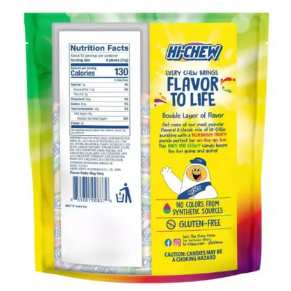 Hi-Chew Original Mix Chewy Candy 12.7 oz. Stand up Pouch