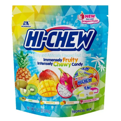 Hi-Chew Tropical Mix Chewy Candy 12.7 oz Bag