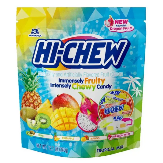 Hi-Chew Tropical Mix Chewy Candy 12.7 oz Bag