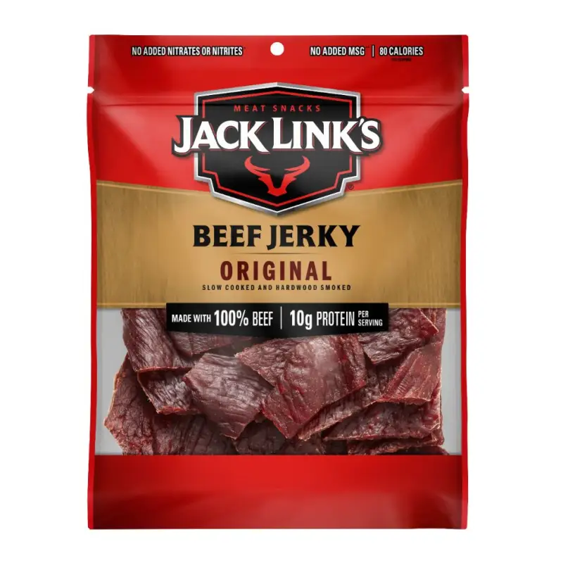 Jack Link’s Original Beef Jerky 3.25 oz. bag - Sweets N Snacks