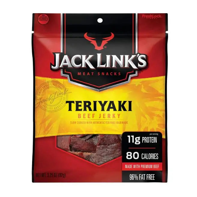 Jack Link’s Teriyaki Beef Jerky 3.25 oz. bag