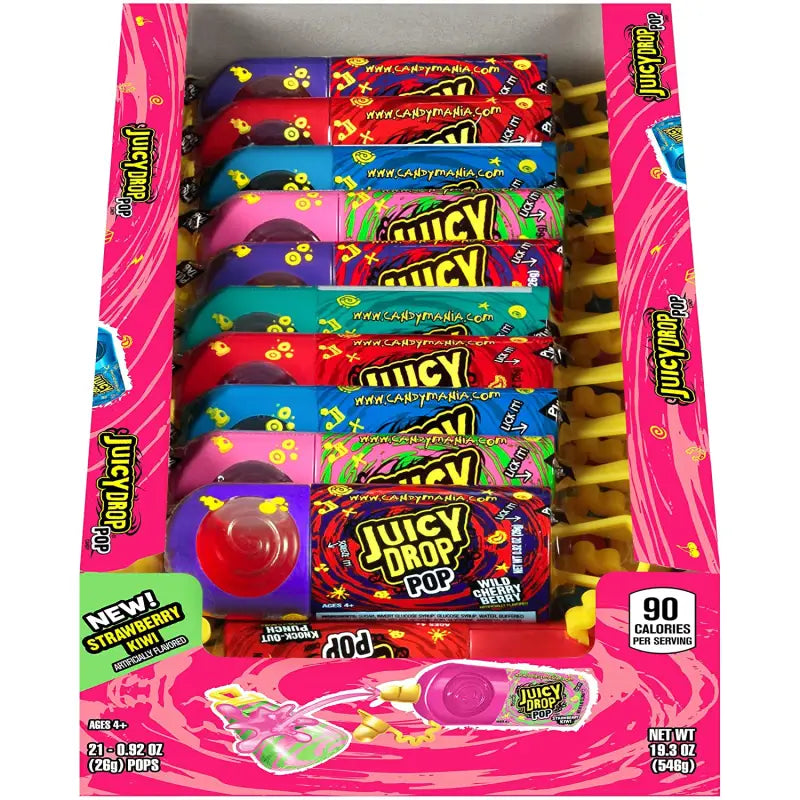 Juicy Drop Pop 21 count box