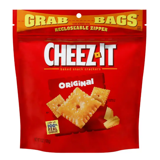 Keebler Cheez-It Original 7 oz. Resealable Bag - Grocery