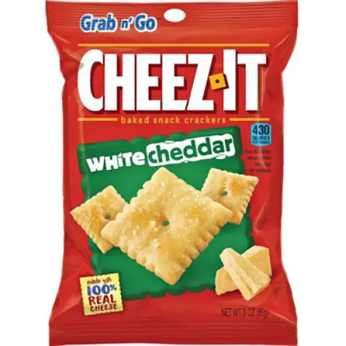 Keebler Cheez-It White Cheddar, 3 oz. bag (case of 36 bags)