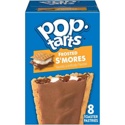 Kellogg’s S’mores Pop Tarts 4 Pack 8 Pastry Count (22279)