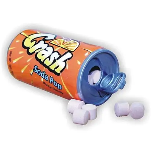 Kidsmania® Soda Can Fizzy Candy (Pack of 12)