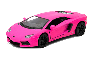 KiNSMART Diecast Matte Lamborghini - 1:36 Scale, 12 Pack (274694)