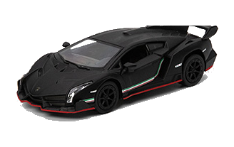 KiNSMART Diecast Matte Lamborghini - 1:36 Scale, 12 Pack (274694)