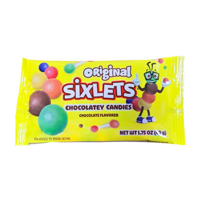 Original Sixlets Chocolate-Flavored Candies - 24 Pc. - 1.75 oz. bags