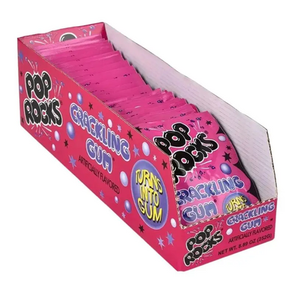 Pop Rocks Gum Popping Candy 24 Count