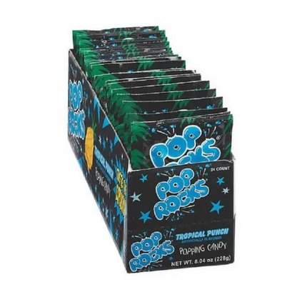 Pop Rocks Tropical Punch Popping Candy 24 Count