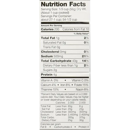 Producer’s Yellow Rice 3.5 lb. - Grocery