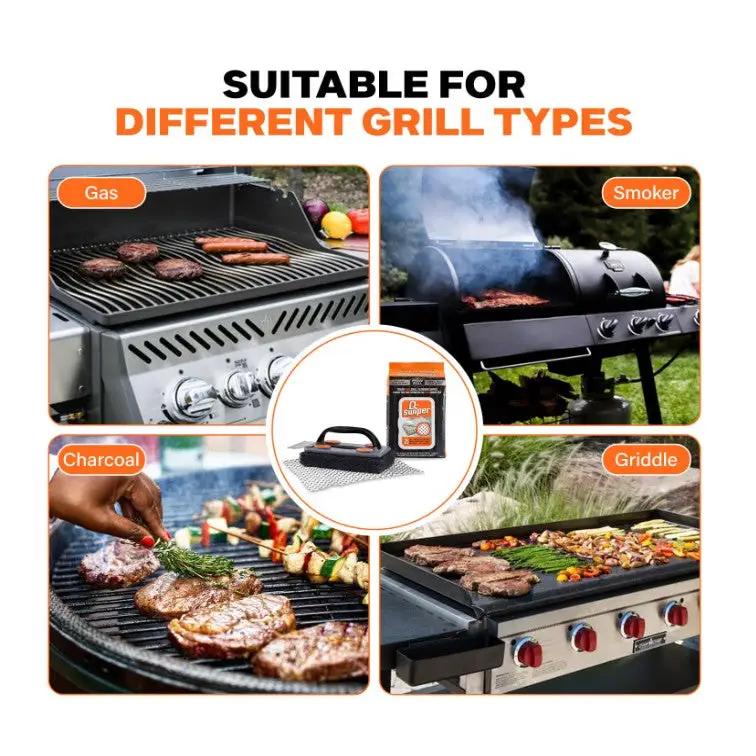 Proud Grill Q-Swiper BBQ Grill Cleaner