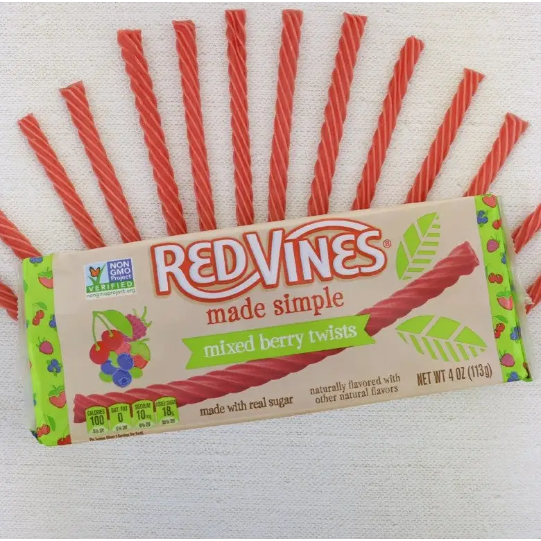 Red Vines Made Simple Mixed Berry Twists 4 oz.