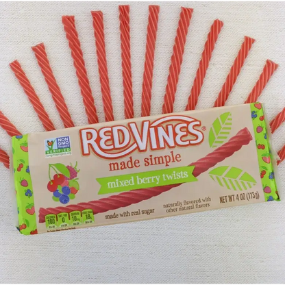 Red Vines Made Simple Mixed Berry Twists 4 oz.