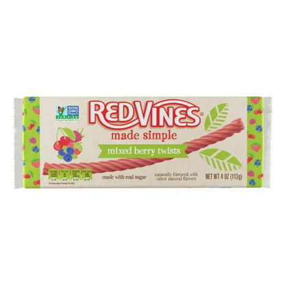 Red Vines Made Simple Mixed Berry Twists 4 oz.