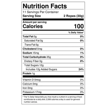 Red Vines Red Ropes Licorice Candy 12 oz.