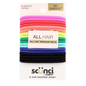 Scunci No Damage Bright Elastic Hair Bands 18 Pack