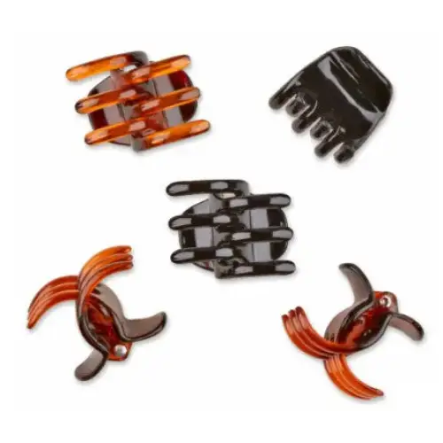 Scunci No-Slip Chunky Jaw Clips 5 Pack
