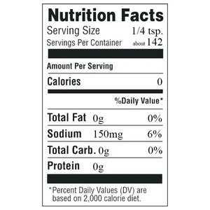 Nutritional Information