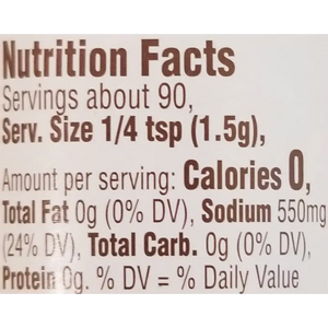 Nutrition Information