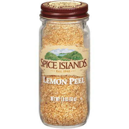 Spice Islands Lemon Peel 1.8 oz. - Spices and Herbs
