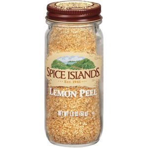 Spice Islands Lemon Peel 1.8 oz. - Spices and Herbs