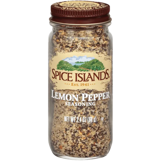 Spice Islands Lemon Pepper Seasoning 2.4 oz. - Spices and Herbs