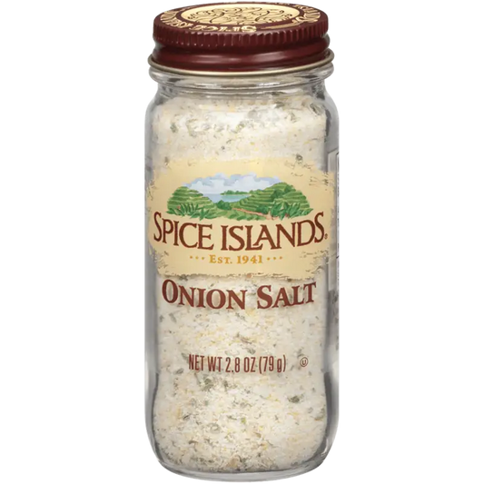 Spice Islands Onion Salt 2.8 oz. - Spices and Herbs