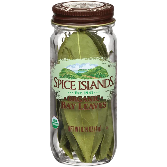 Spice Islands Organic Bay Leaf.14 oz. - Spices and Herbs