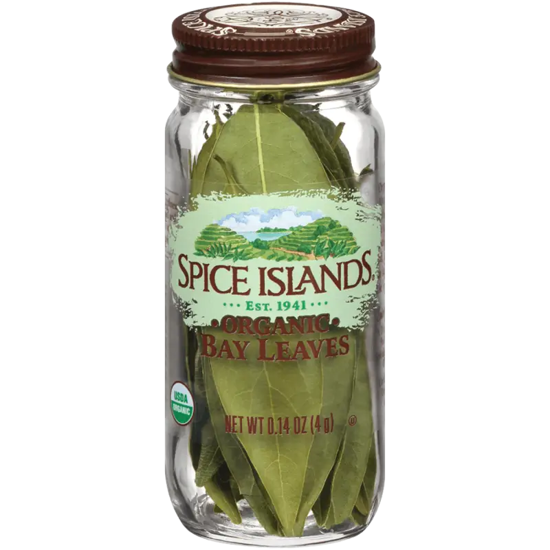 Spice Islands Organic Bay Leaf.14 oz. - Spices and Herbs