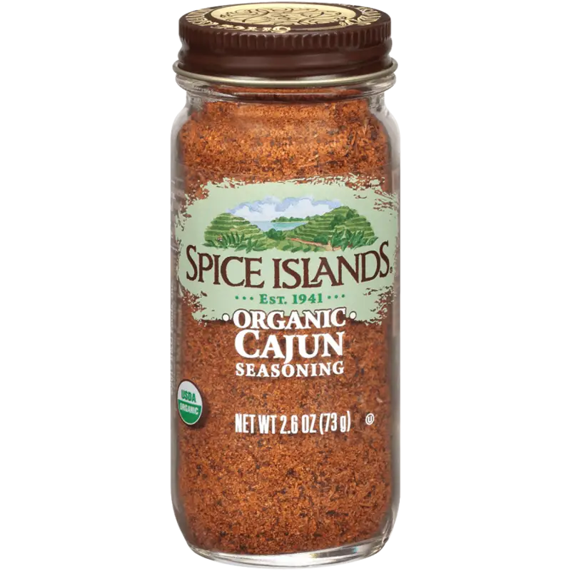 Spice Islands Organic Cajun Seasoning 2.6 oz. - Spices and Herbs