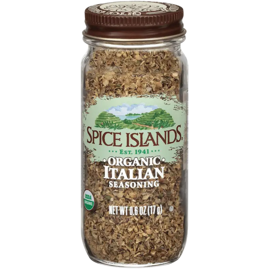 Spice Islands Organic Italian Seasoning 0.6 oz. - Spices and Herbs