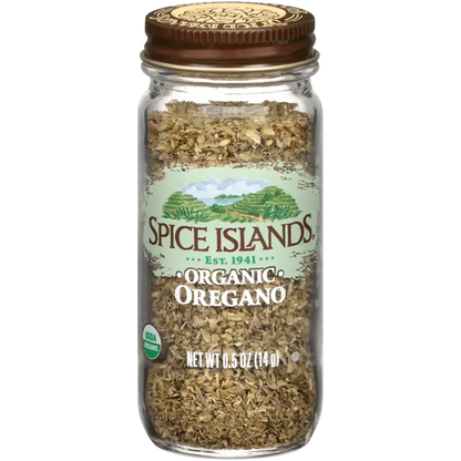 Spice Islands Organic Oregano Leaf 0.5 oz. - Spices and Herbs