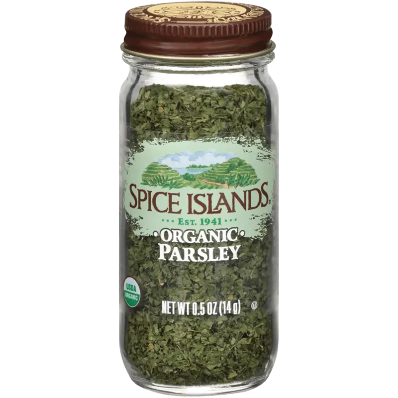 Spice Islands Organic Parsley Leaf 0.5 oz. - Spices and Herbs