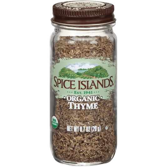 Spice Islands Organic Thyme Leaf 0.7 oz. - Spices and Herbs