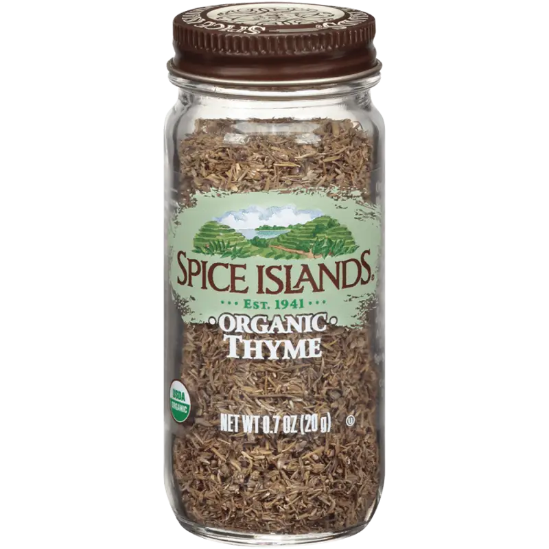 Spice Islands Organic Thyme Leaf 0.7 oz. - Spices and Herbs