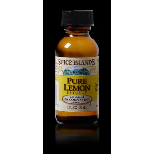 Spice Islands Pure Lemon Extract 1 oz. - Baking