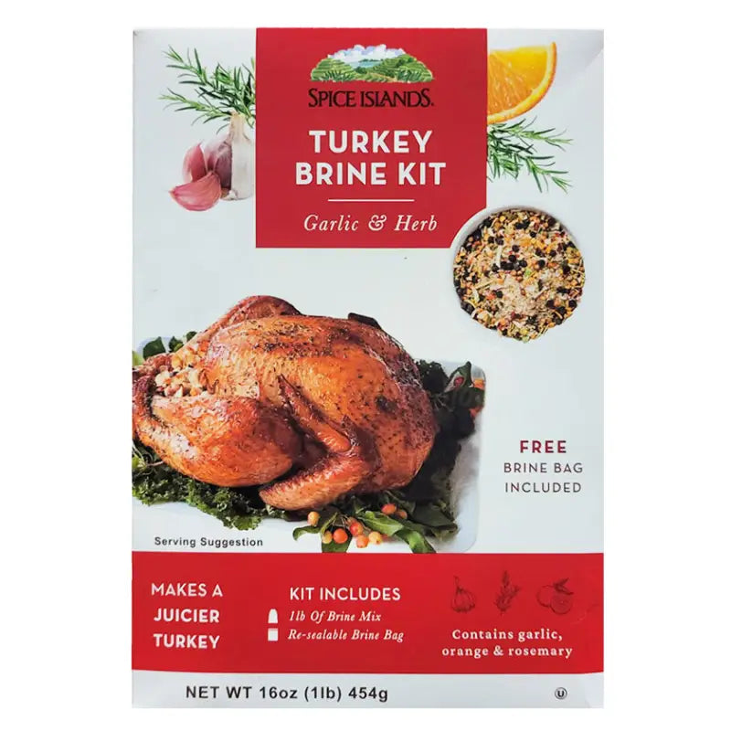 Spice Islands Turkey Brine Kit 16oz - Spices and Herbs