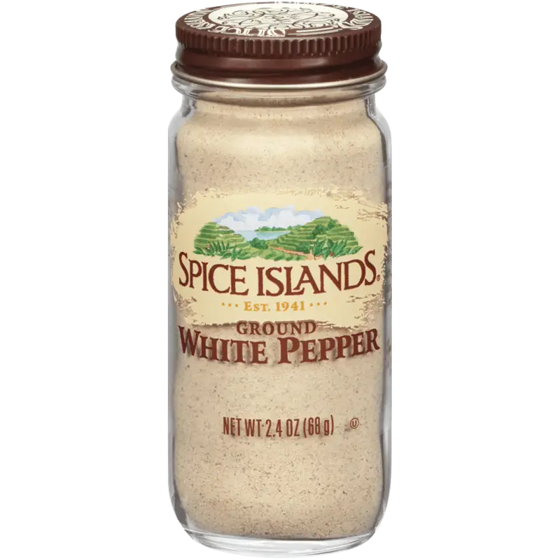 Spice Islands White Ground Pepper 2.4 oz. - Spices and Herbs