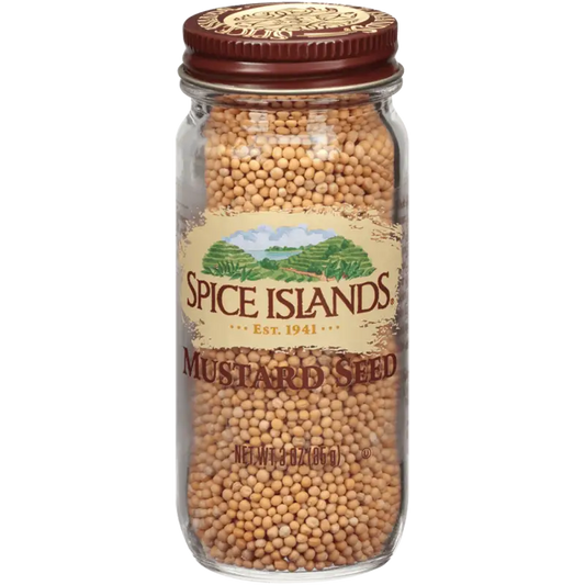 Spice Islands Whole Mustard Seed 3 oz. - Spices and Herbs