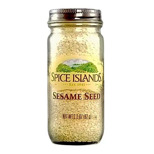 Spice Islands Whole White Sesame Seed 2.5 oz. - Spices and Herbs