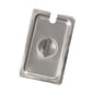 Stainless Steel 1/3rd Hotel Pan Cover with Handle