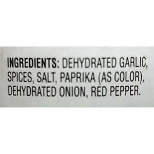 Ingredients