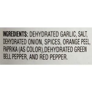 Ingredients