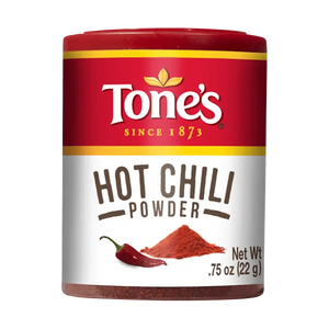 Tone’s Chili Powder Hot (Pack of 6) - Spices and Herbs